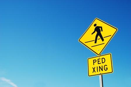 Pedestrian Crossing Sign